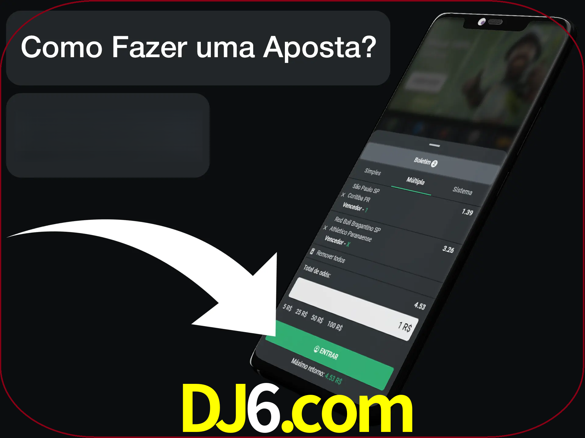 Preencha sua aposta e aguarde o resultado.